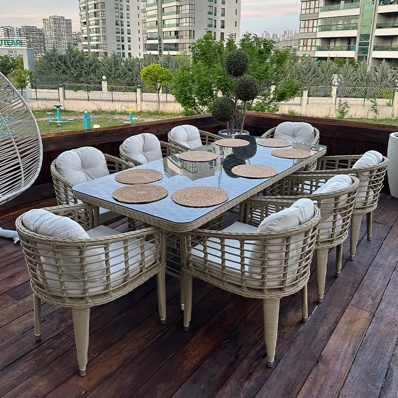 Lopez Rattan Masa Takımı